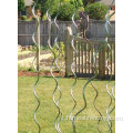 Stakes di supporto a spirale galvanizzato da 6 mm di pomodoro